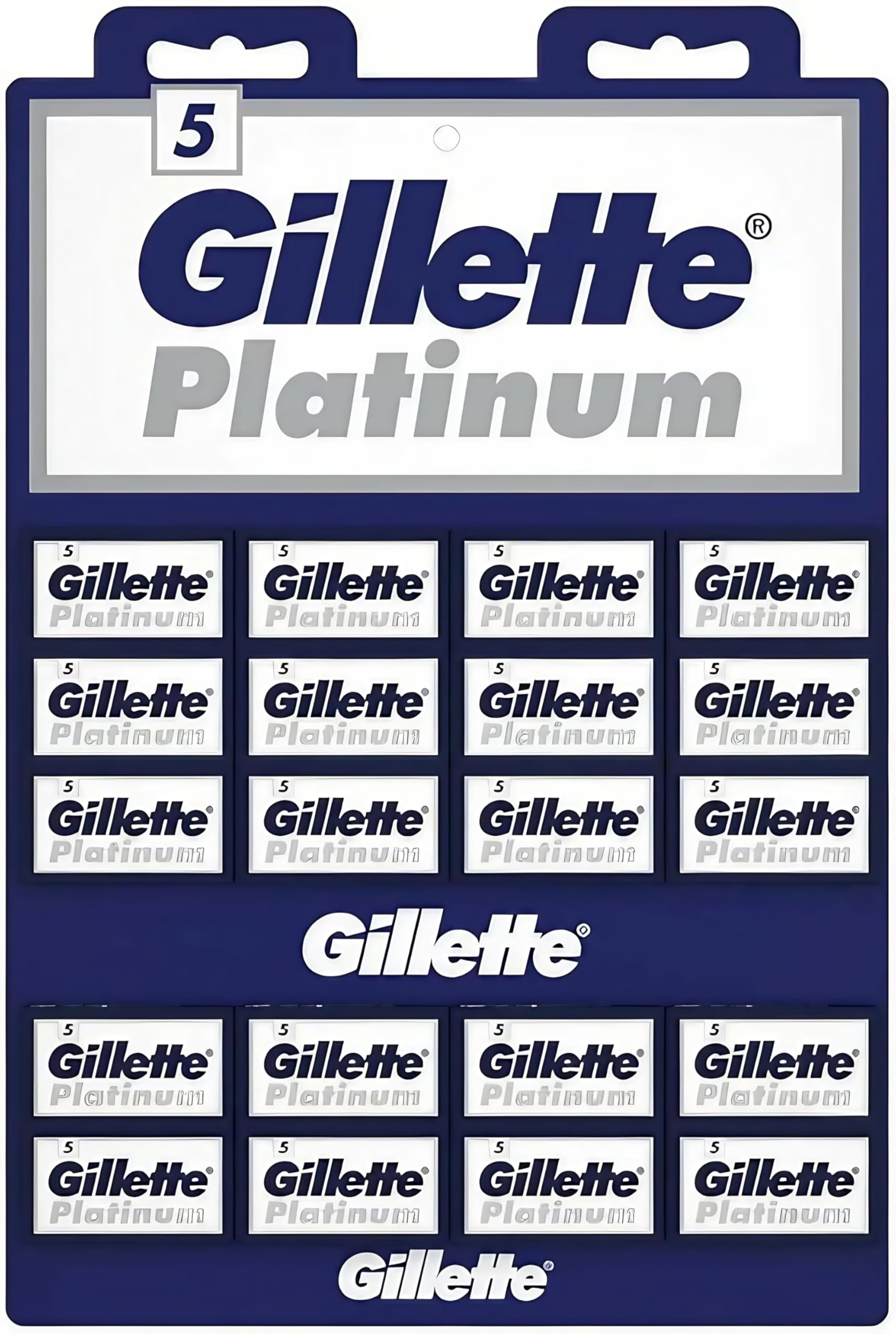 Gillette Platinum Double Edge Razor Blades