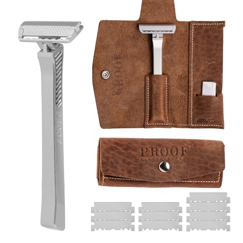 Proof Select 2.0 Single Blade Razor for Men, Single Edge, Made in the USA