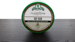 Stirling Soap Co Bay Rum Shave Soap