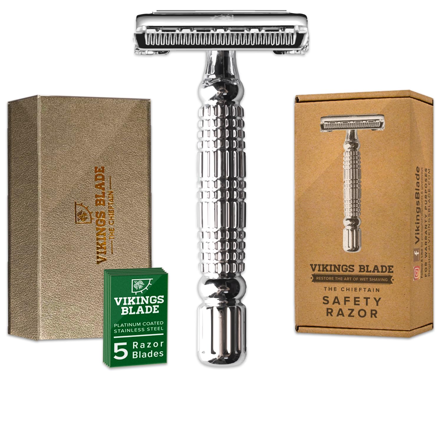 Viking's Blade The Chieftain Double Edge Safety Razor