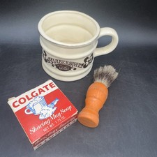 Vintage Barbershop Shaving Mug