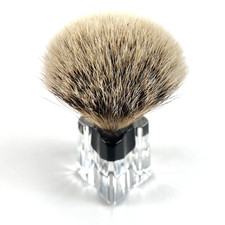 Vintage Lucite Shaving Brush