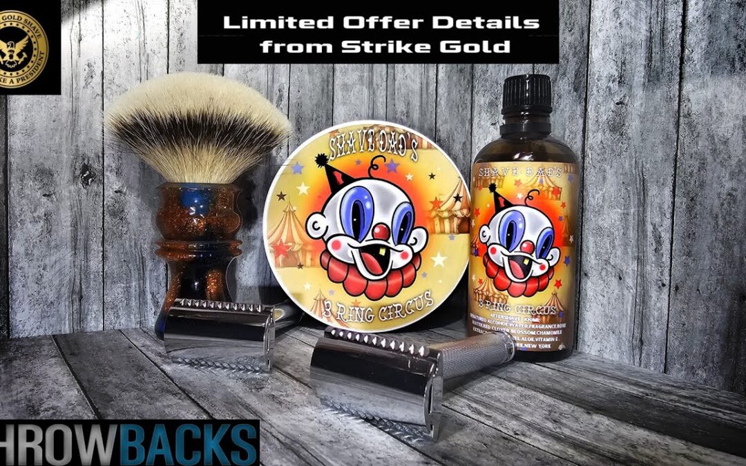 Shave Dad 3 Ring Circus by Tobin's Throwbacks