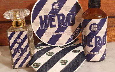 Heroic Shave with Hero Luxury Shaving Soap