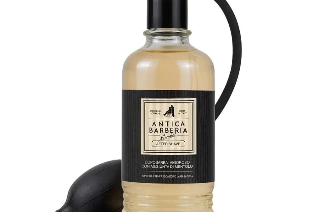 Antica Barberia Mondial Professional Original Citrus Vigoroso 400ml Aftershave with Atomizer