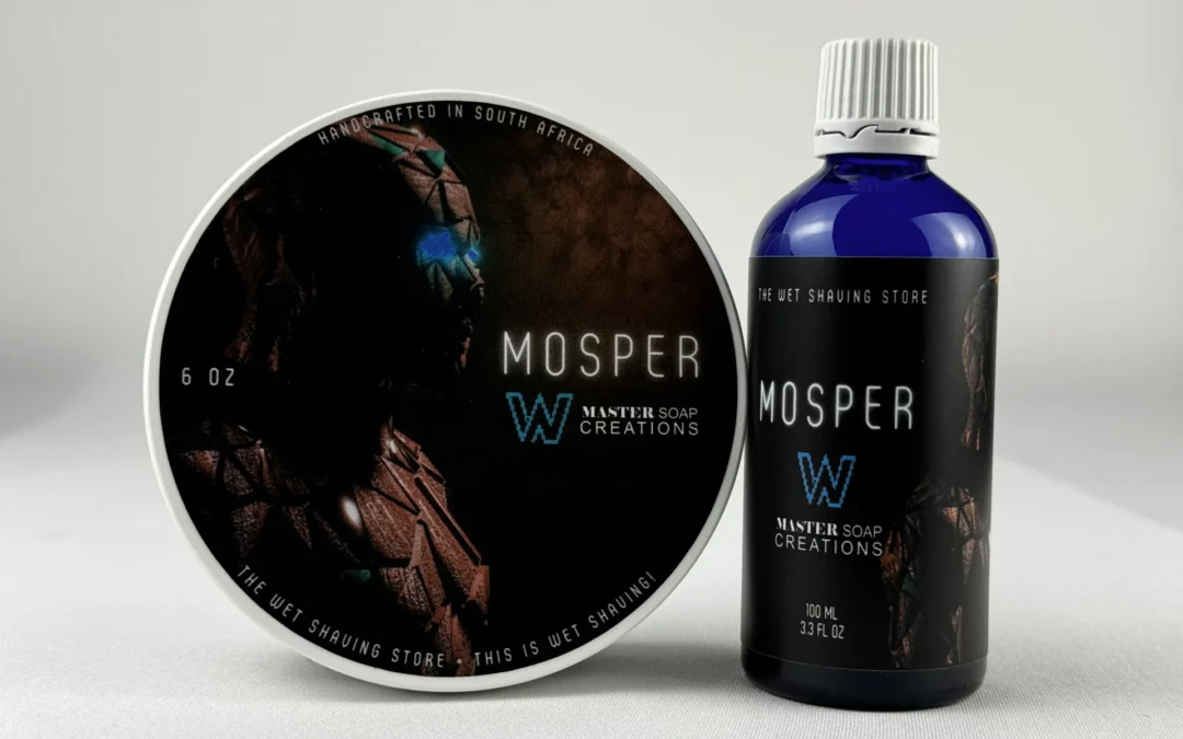 Mosper Shaving Soap and After Shave Splash