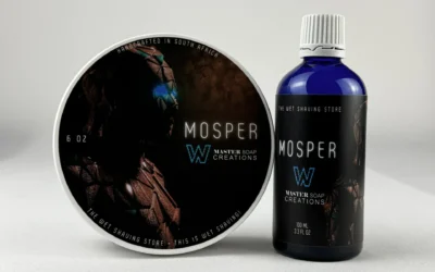 A Dark Shave with Mosper Soap by MSC x TWSS