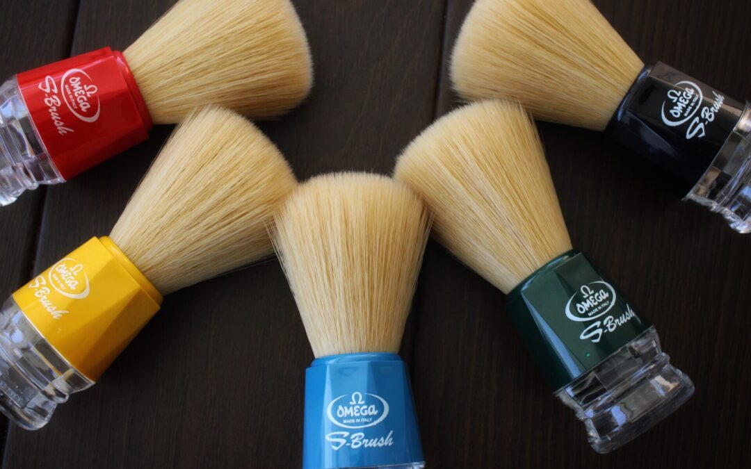 Omega Boar Bristle Shaving Brushes at The Wet Shaving Store