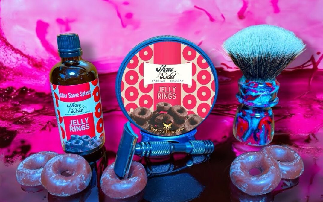 Jelly Rings Special Shave Dad Collaboration with Strike Gold Shave