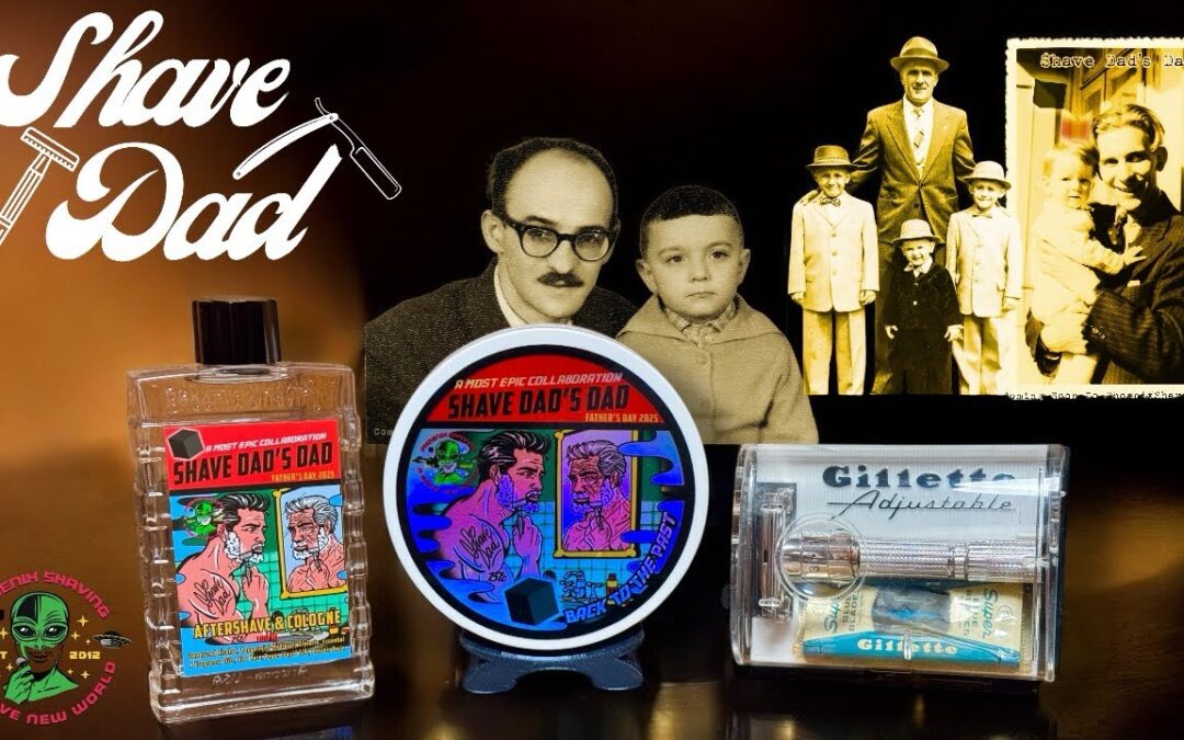 Shave Dads Dad Limited Edition Release in collaboration with Phoenix Shaving