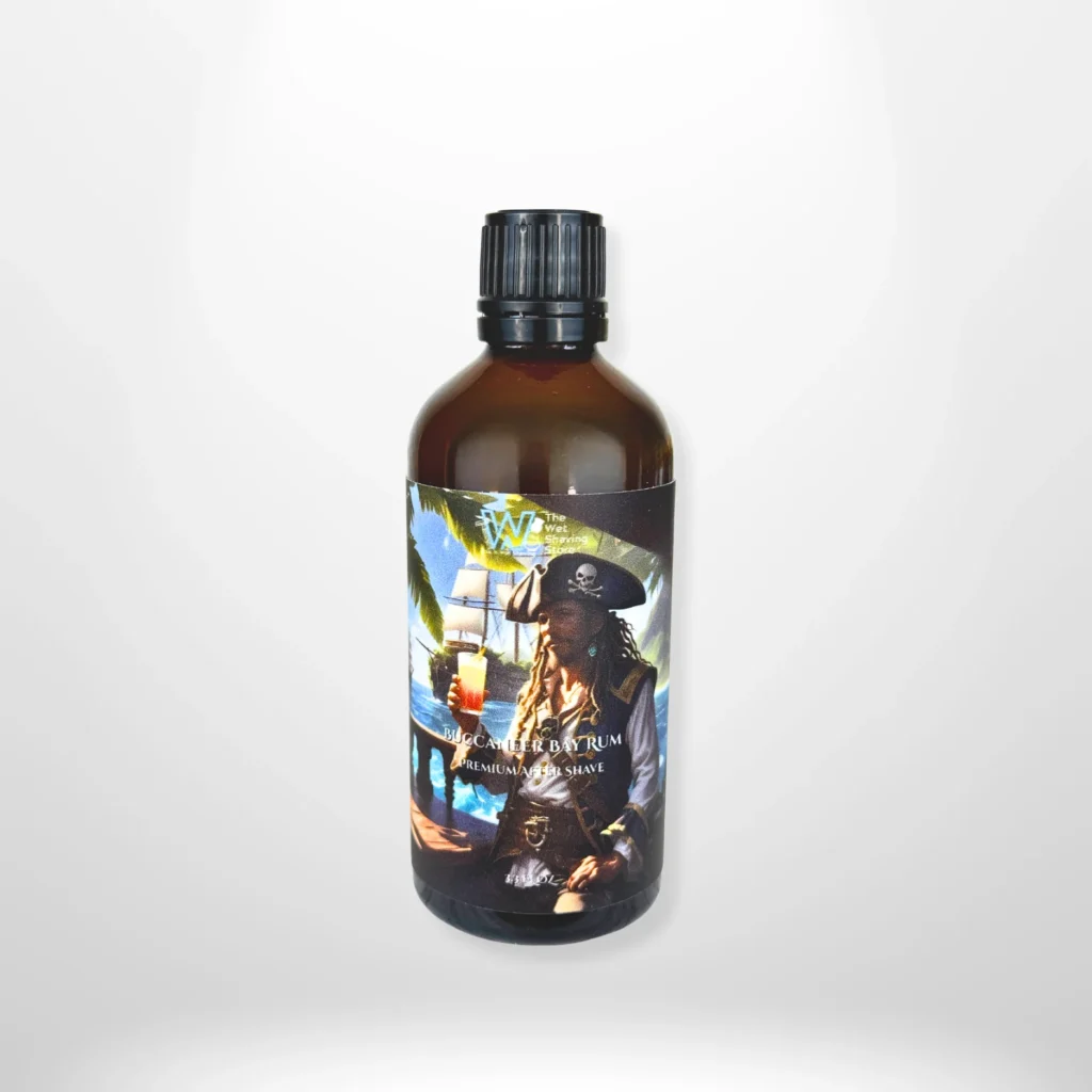 The Wet Shaving Store's Buccaneer Bay Rum Aftershave Splash
