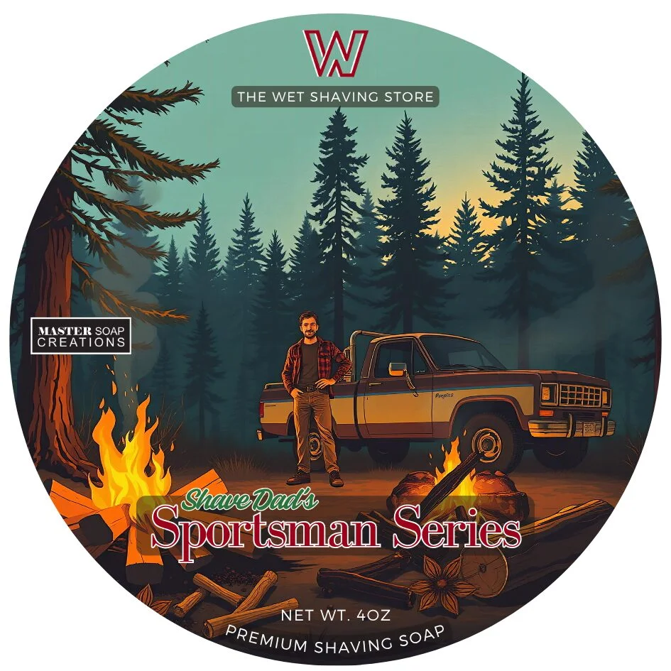 Shave Dad's Sportsman Series Soap Top